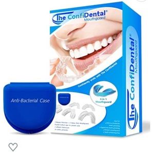 NEW The ConfiDental Moldable Mouth Guard for Teeth Grinding Sport Athletic